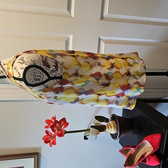 Ann Taylor Elegant Multicolor Blouse - Picture 4 of 10